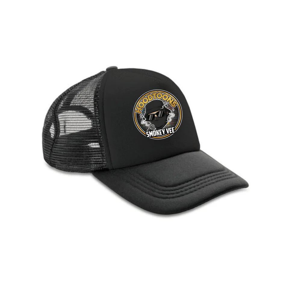 Embroidered Core Detroit 1/2 Mesh Trucker Cap