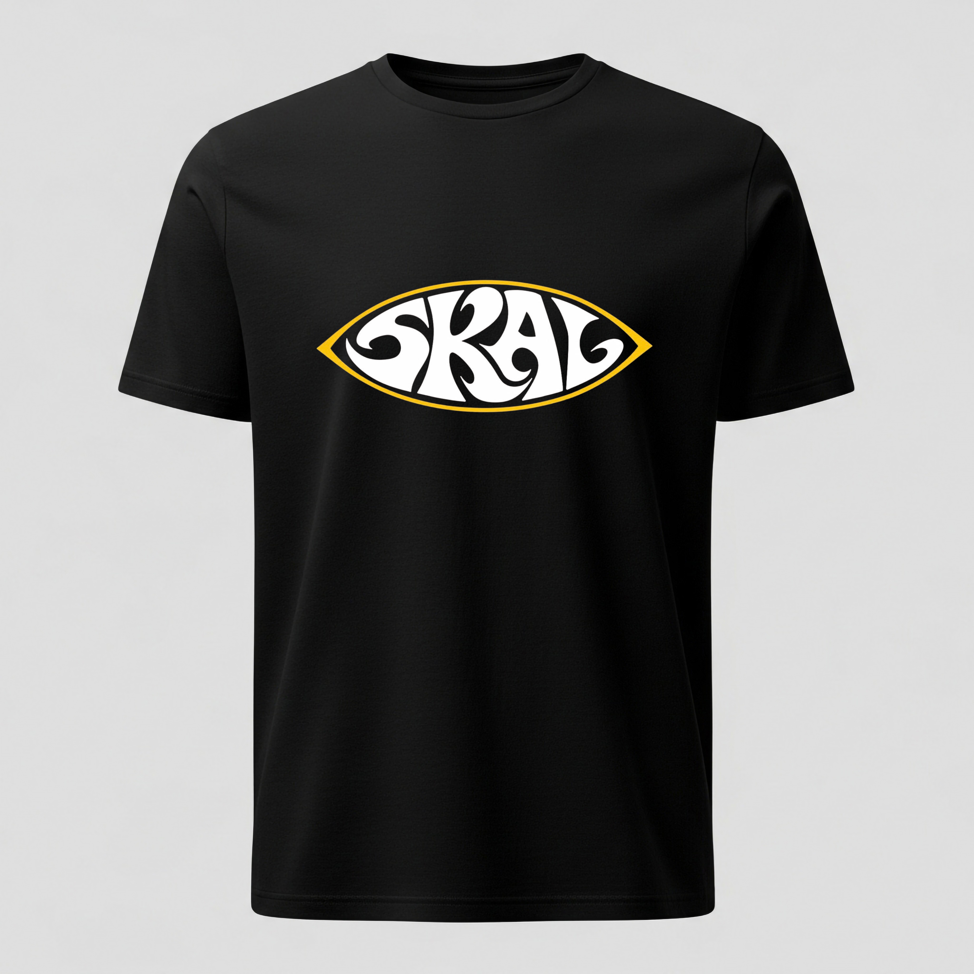 New Skal Logo Black Short Sleeve Tee